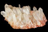 Tangerine Quartz Crystal Cluster - Madagascar #156947-1